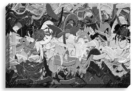 Calligraphy Muse (bw)