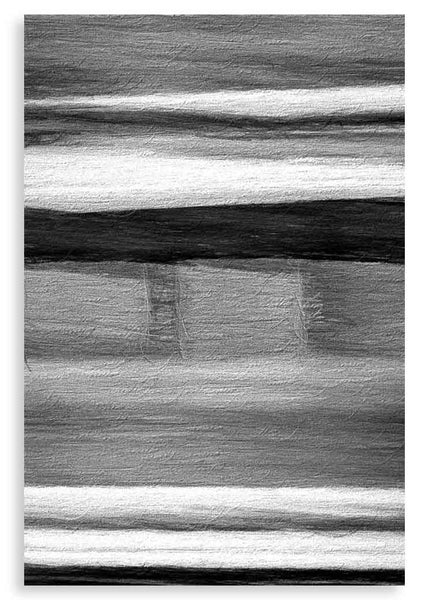 Brushstroke & Stain (bw)